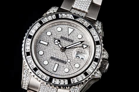 rolex yachtmaster iced out|Rolex factory iced out.